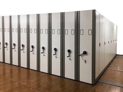 HZ-w31雙門移動(dòng)密集架(半自動(dòng)式)